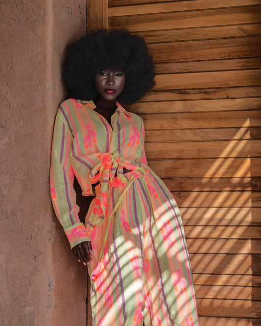 Conjunto Pantalón y Camisa Leona