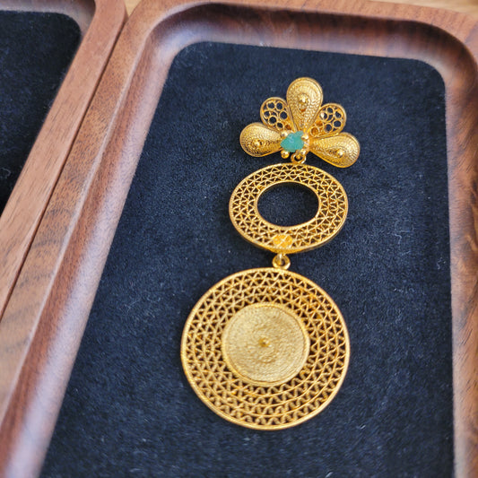 ARETES FLOR DE LOTO