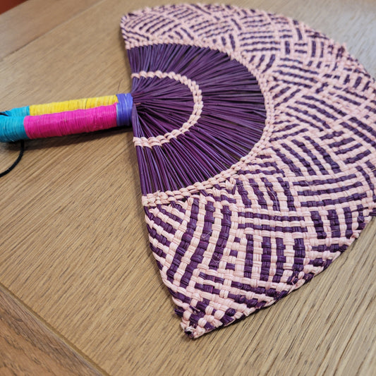 ABANICO COLOMBIA LILA