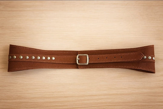 CINTURON FAJIN ANTE MARRON