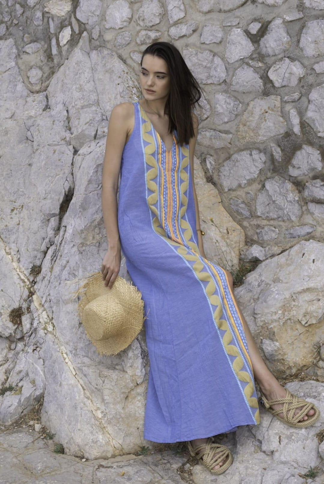 VESTIDO AZUL PLAYA